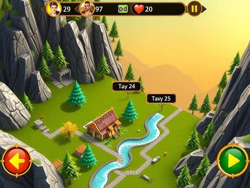 Divine Trail Trekker Game Screenshot